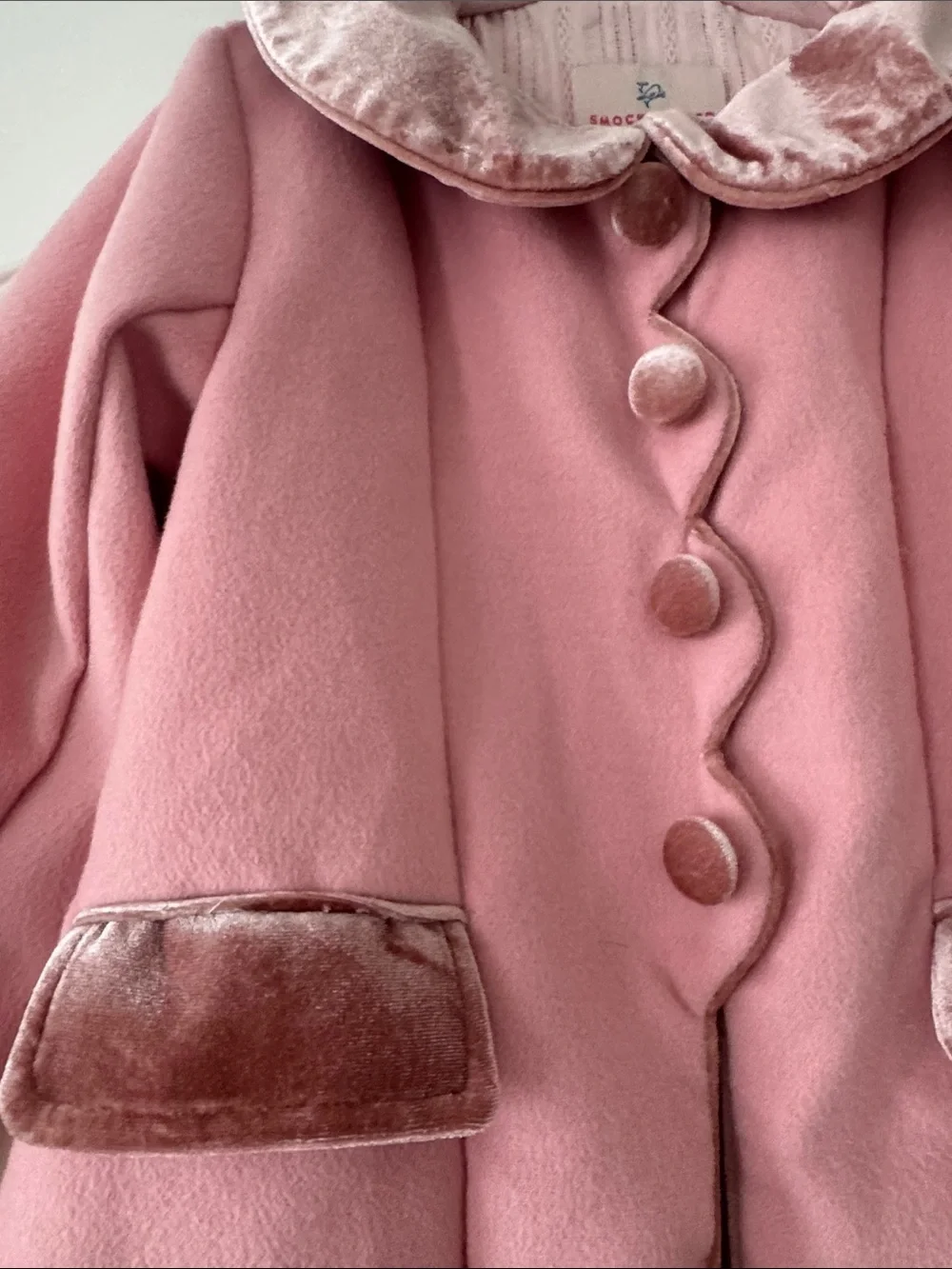 Smockingbird charming pink